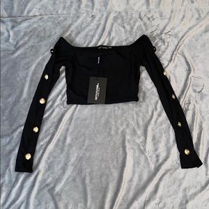 Off the shoulder top